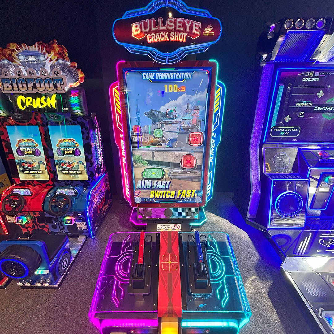 Bullseye Crackshot – Jeu d’arcade de tir (Occasion)