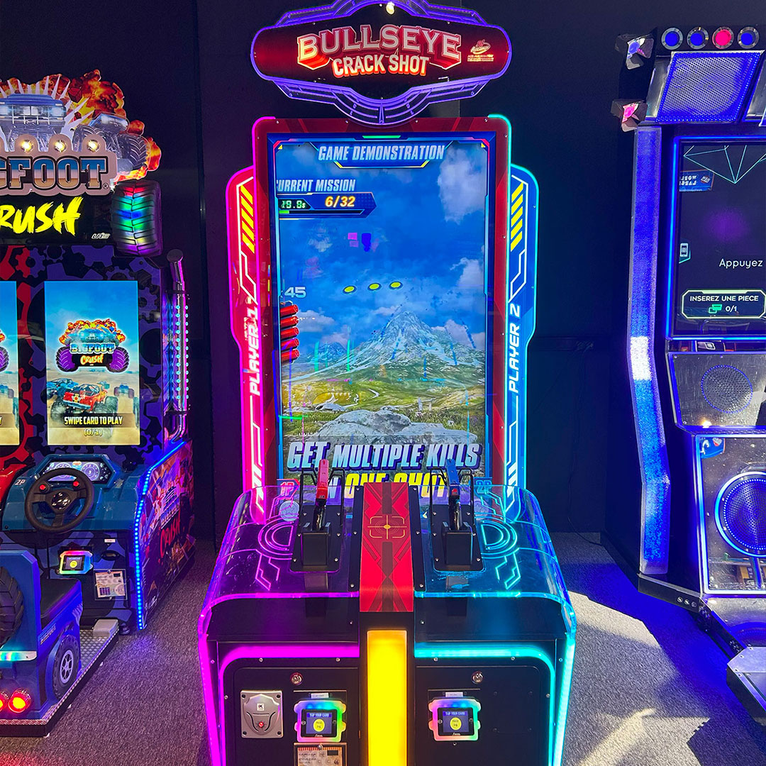 Bullseye Crackshot – Jeu d’arcade de tir (Occasion)