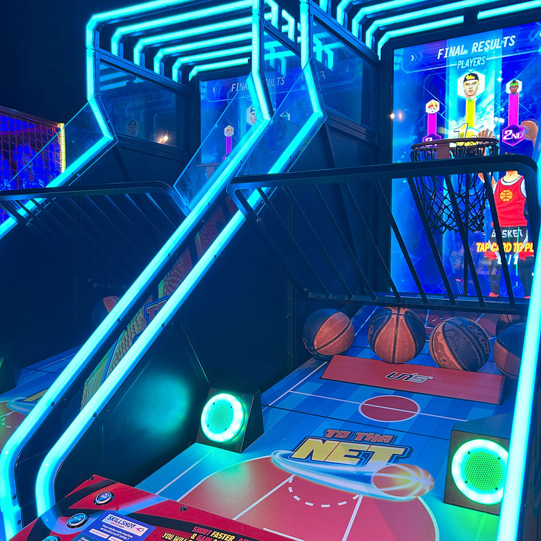 To Tha Net – Jeu de basket d’arcade d’occasion