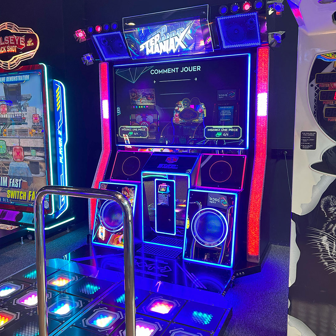 StepMania DX d’occasion – Borne d’arcade de danse professionnelle
