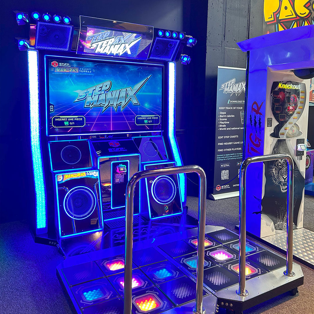 StepMania DX d’occasion – Borne d’arcade de danse professionnelle